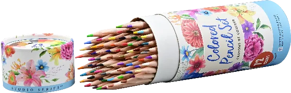 72 Vivid Colours Colouring Pencil Set