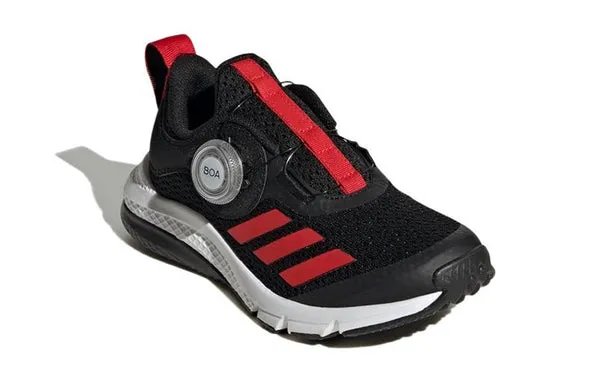 adidas ActiveFlex Boa K 'Black Vivid Red' Sneakers, black