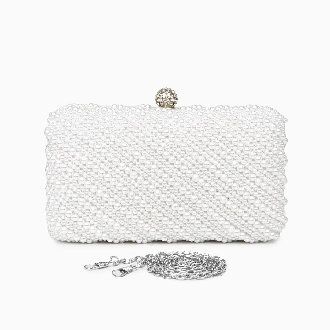 Amelia Pearl Clutch Bag