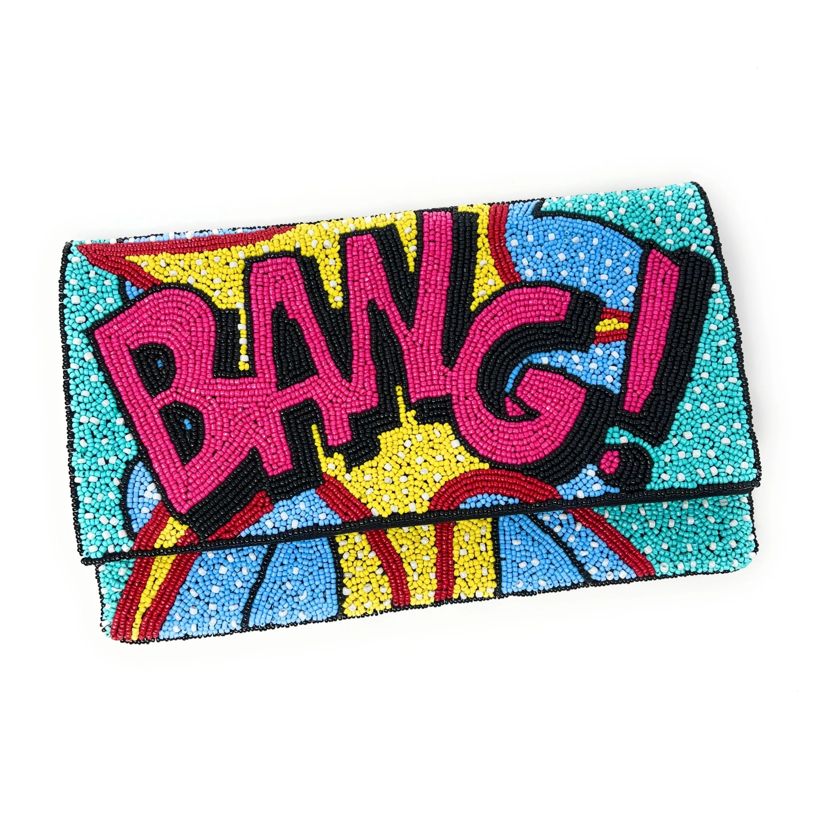 BANG! Beaded Clutch Purse