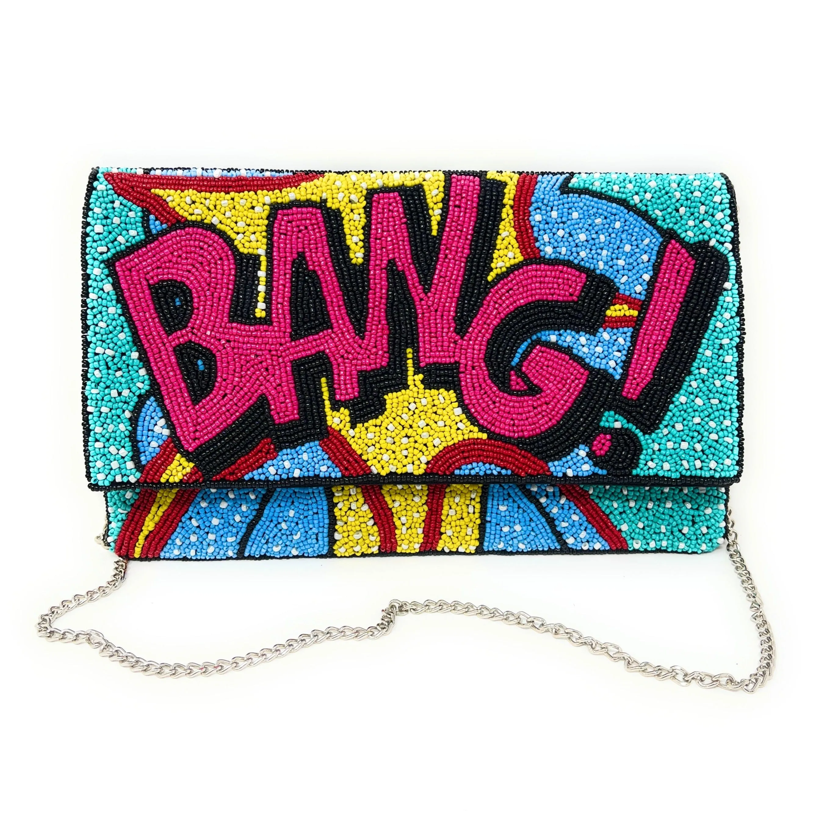 BANG! Beaded Clutch Purse