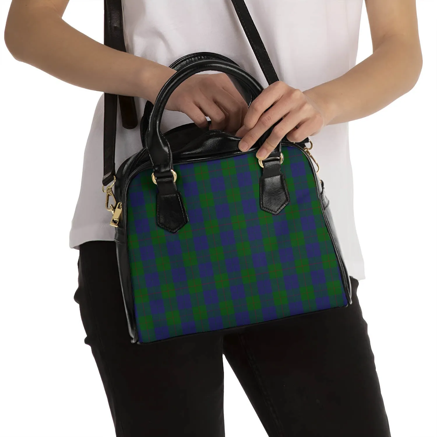 Barclay Tartan Shoulder Handbags