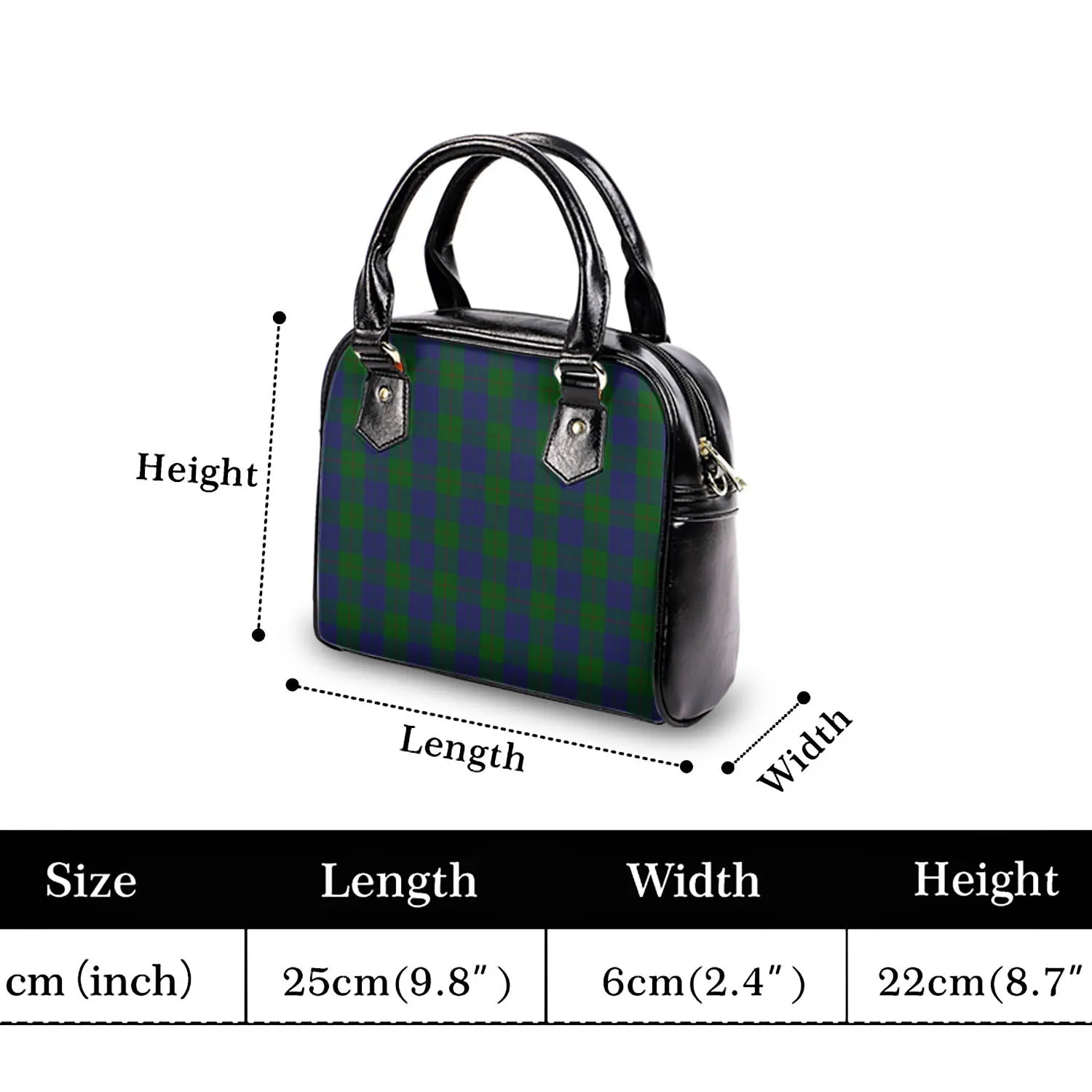 Barclay Tartan Shoulder Handbags