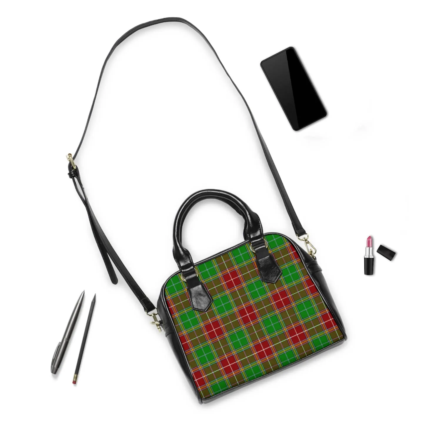 Baxter Modern Tartan Shoulder Handbags