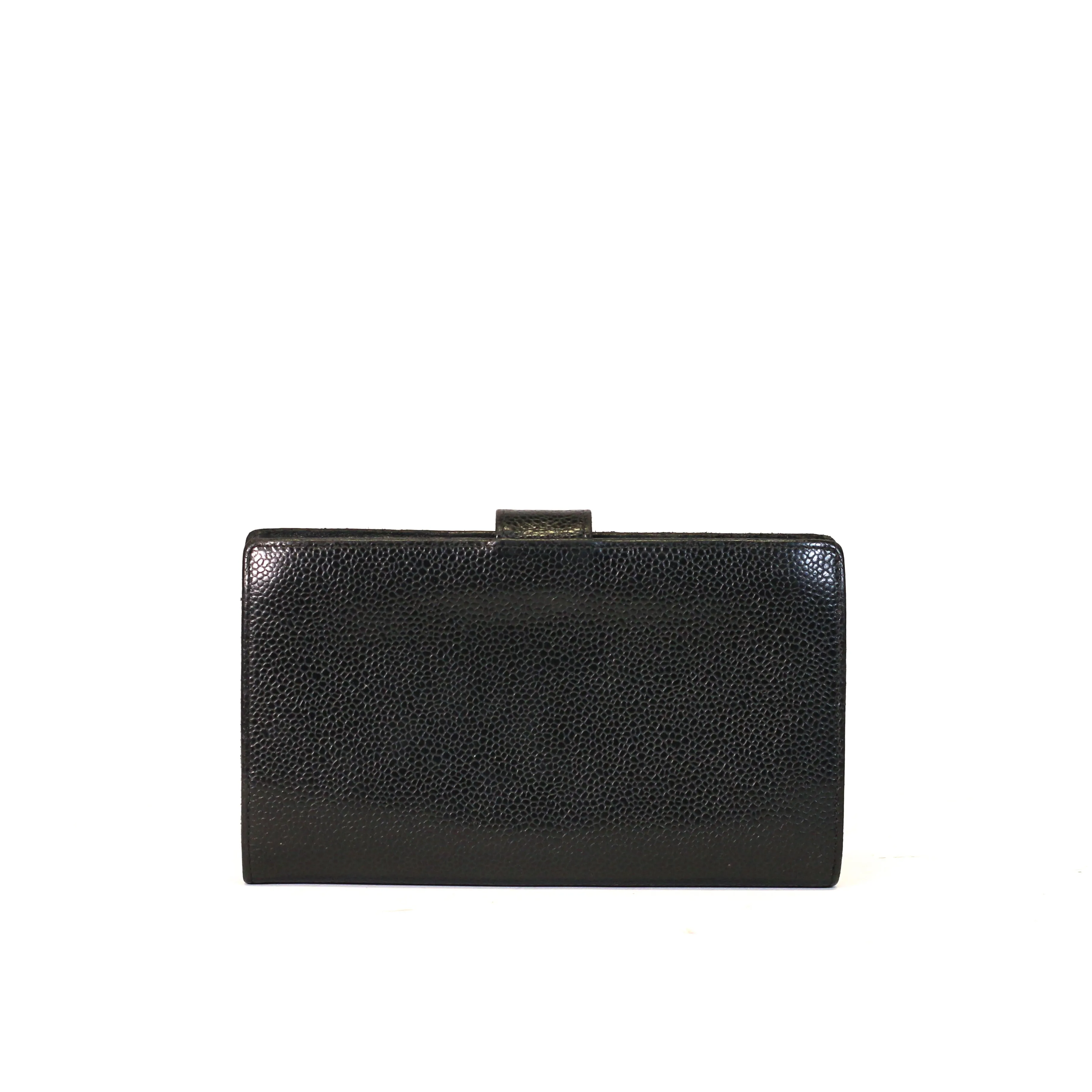 Black Caviar Timeless CC French Wallet