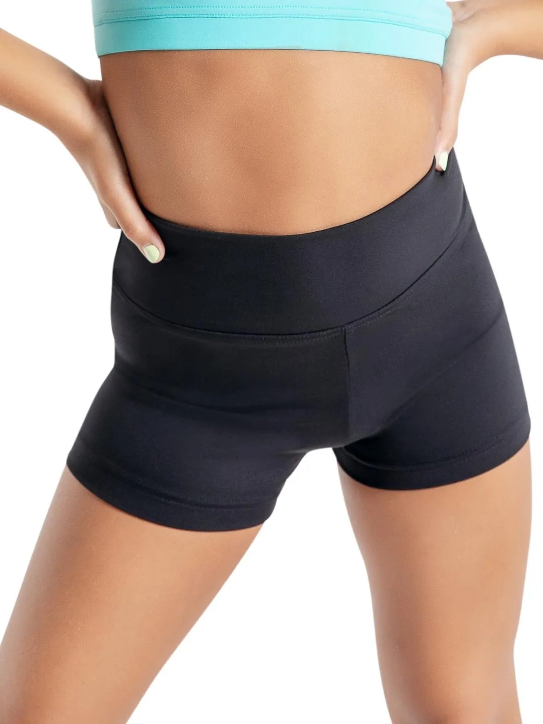 CAPEZIO TB131C HIGH WASTED SHORTS