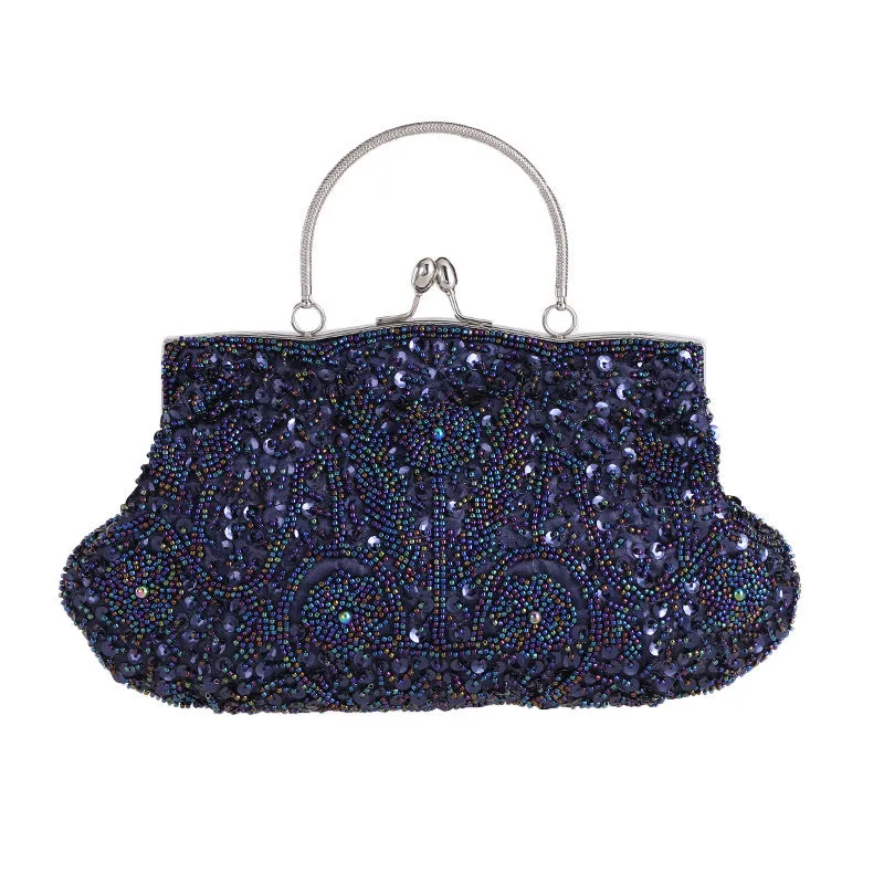 Chic and Timeless Beaded Evening Bag