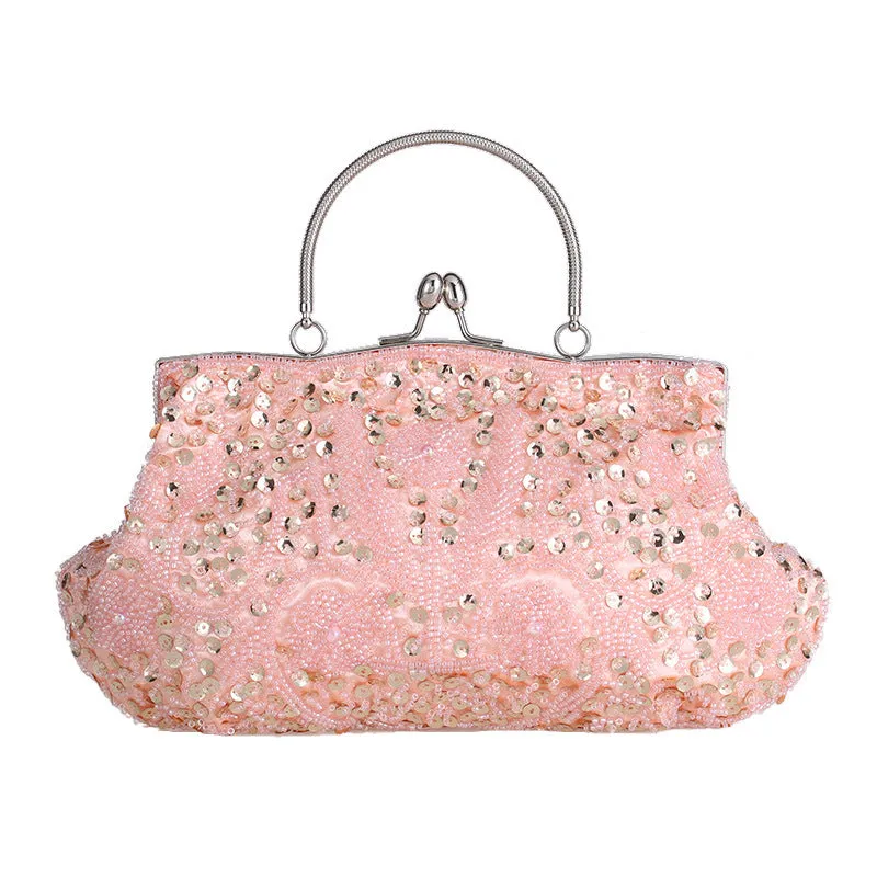 Chic and Timeless Beaded Evening Bag