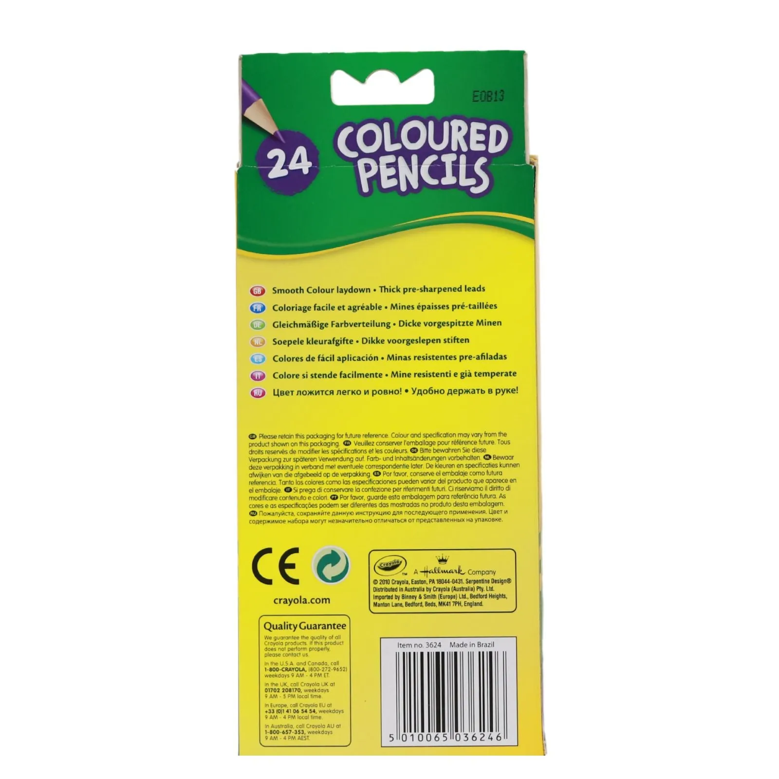 Crayola - 24 Colouring Pencils