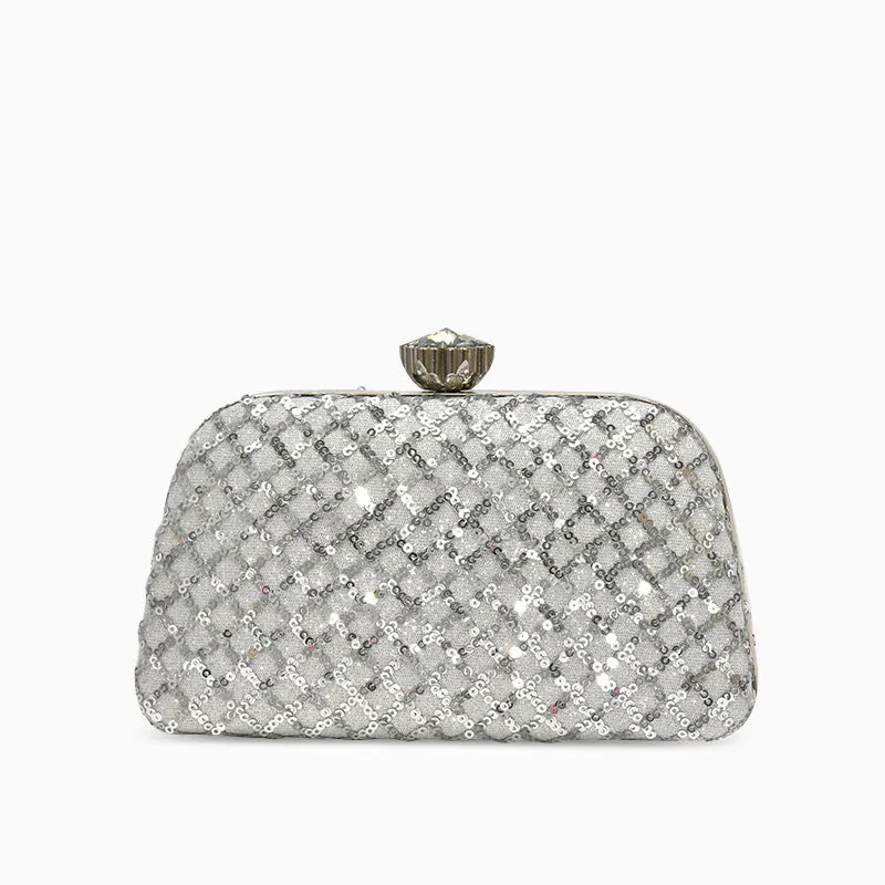 Cynthia Sequins Clutch Bag