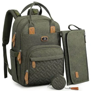 Diaper Bag Backpack with Portable Changing Pad