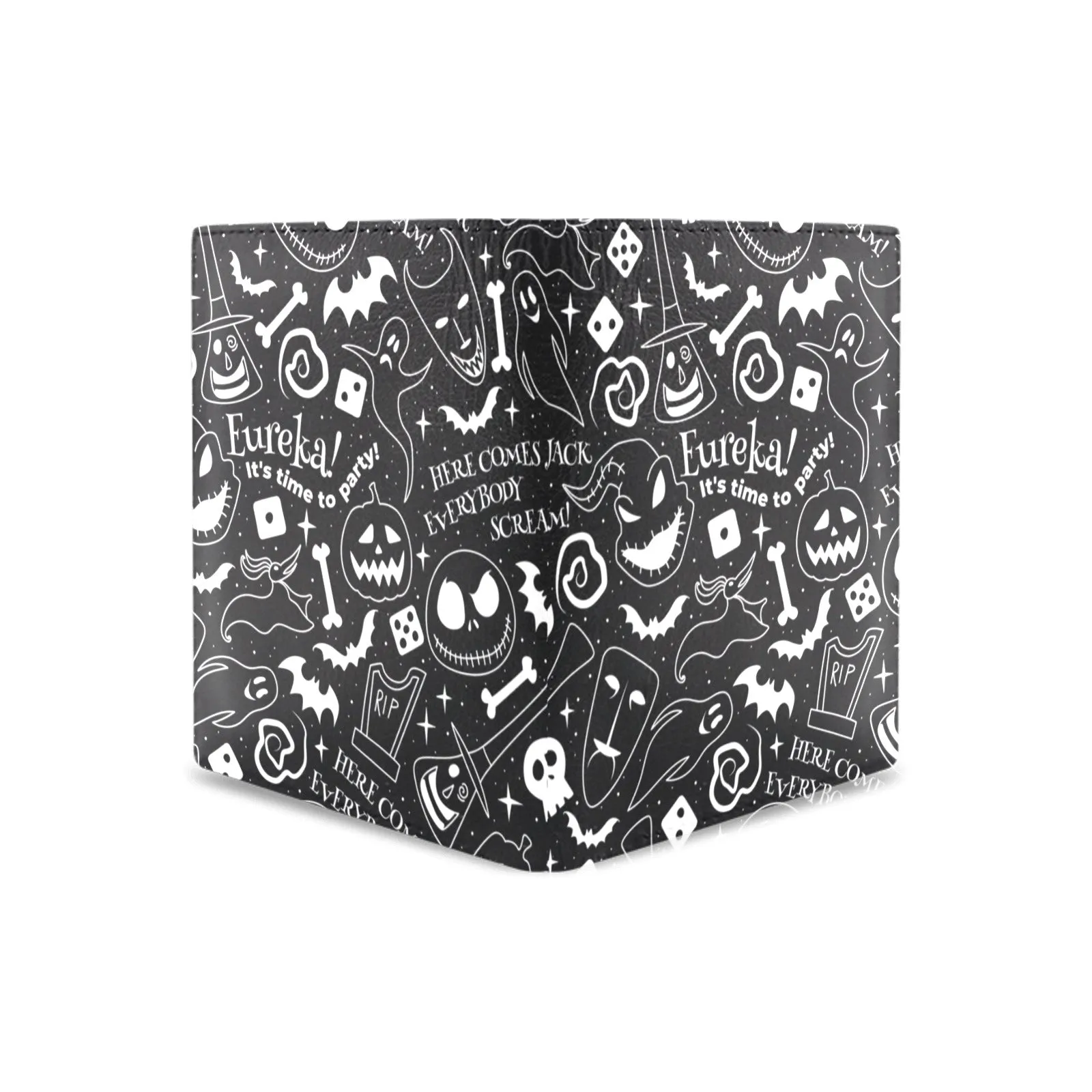 Disney Nightmare Before Christmas Everybody Scream Men's Leather Wallet