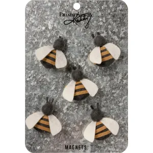 Honey Bee Happy Magnet Set