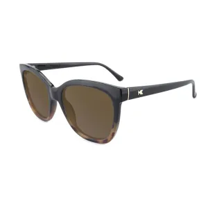 Knockaround Deja Views Sunglasses - Glossy Black & Blonde Tortoise Shell Fade