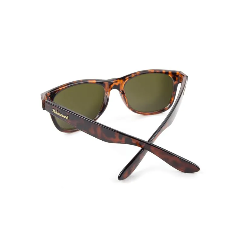 Knockaround Fort Knocks Sunglasses - Glossy Tortoise Shell / Amber