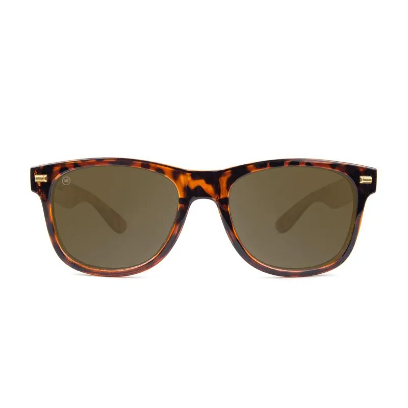 Knockaround Fort Knocks Sunglasses - Glossy Tortoise Shell / Amber