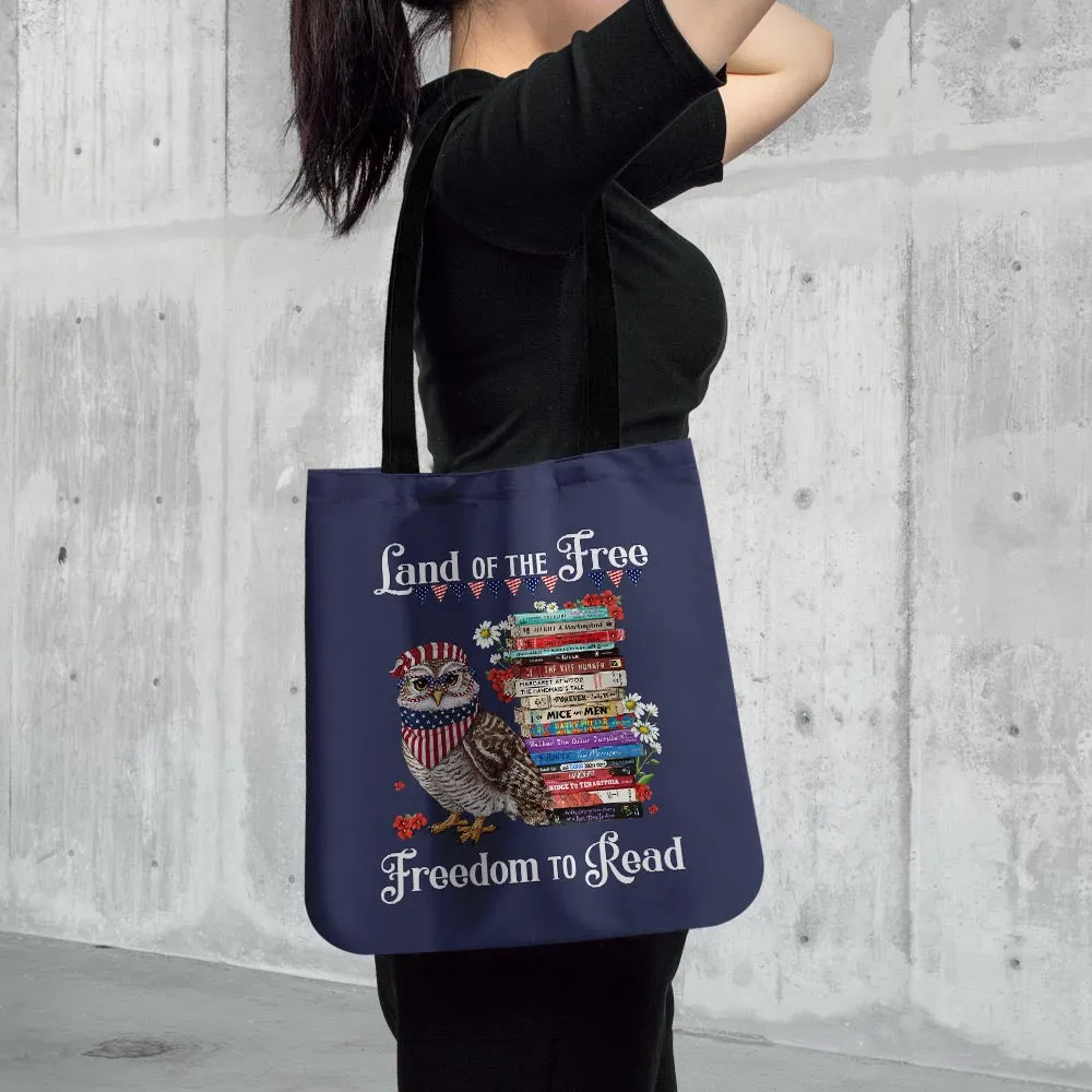 Land Of The Free Book Lovers Gift TBF532