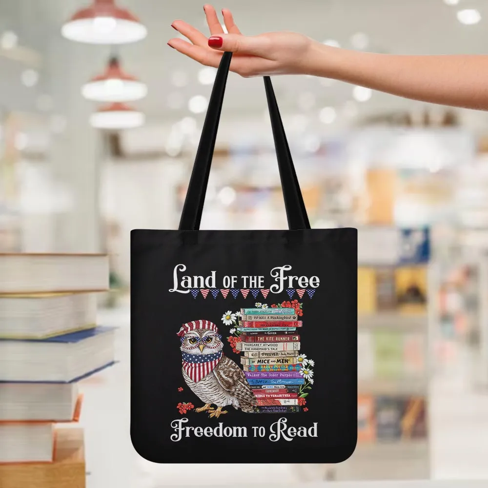 Land Of The Free Book Lovers Gift TBF532