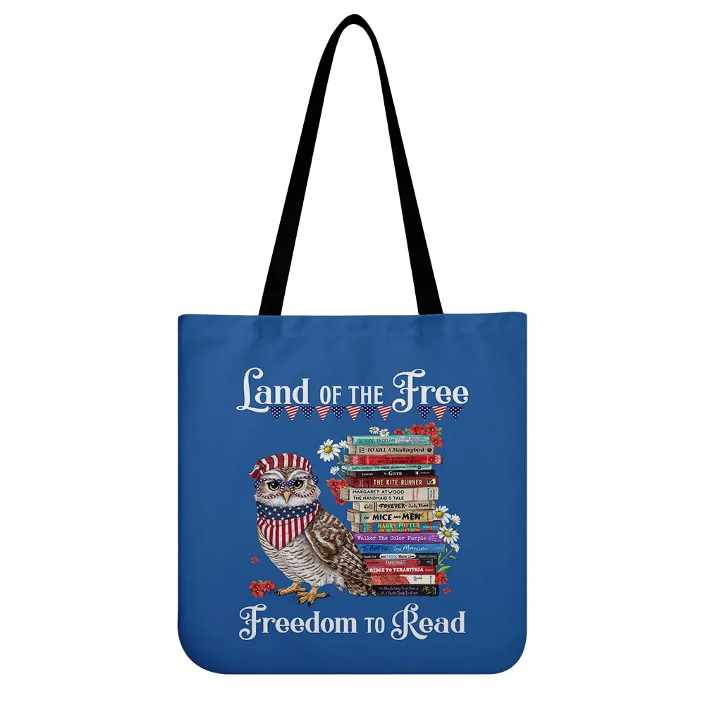 Land Of The Free Book Lovers Gift TBF532