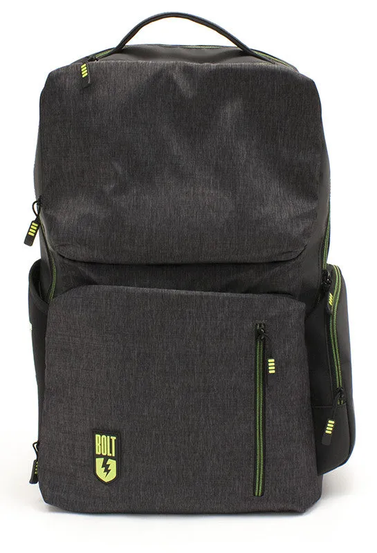 Enhanced M-Edge Bolt Backpack with Built-in Battery for Ultimate Charging Convenience