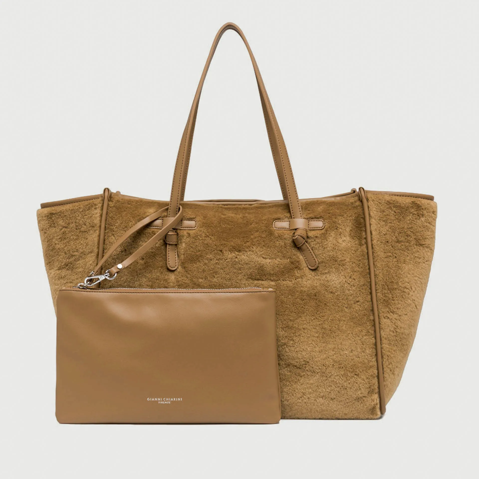 MARCELLA CLUB HANDBAG BS 10670 TEDDY 12440 BEIGE