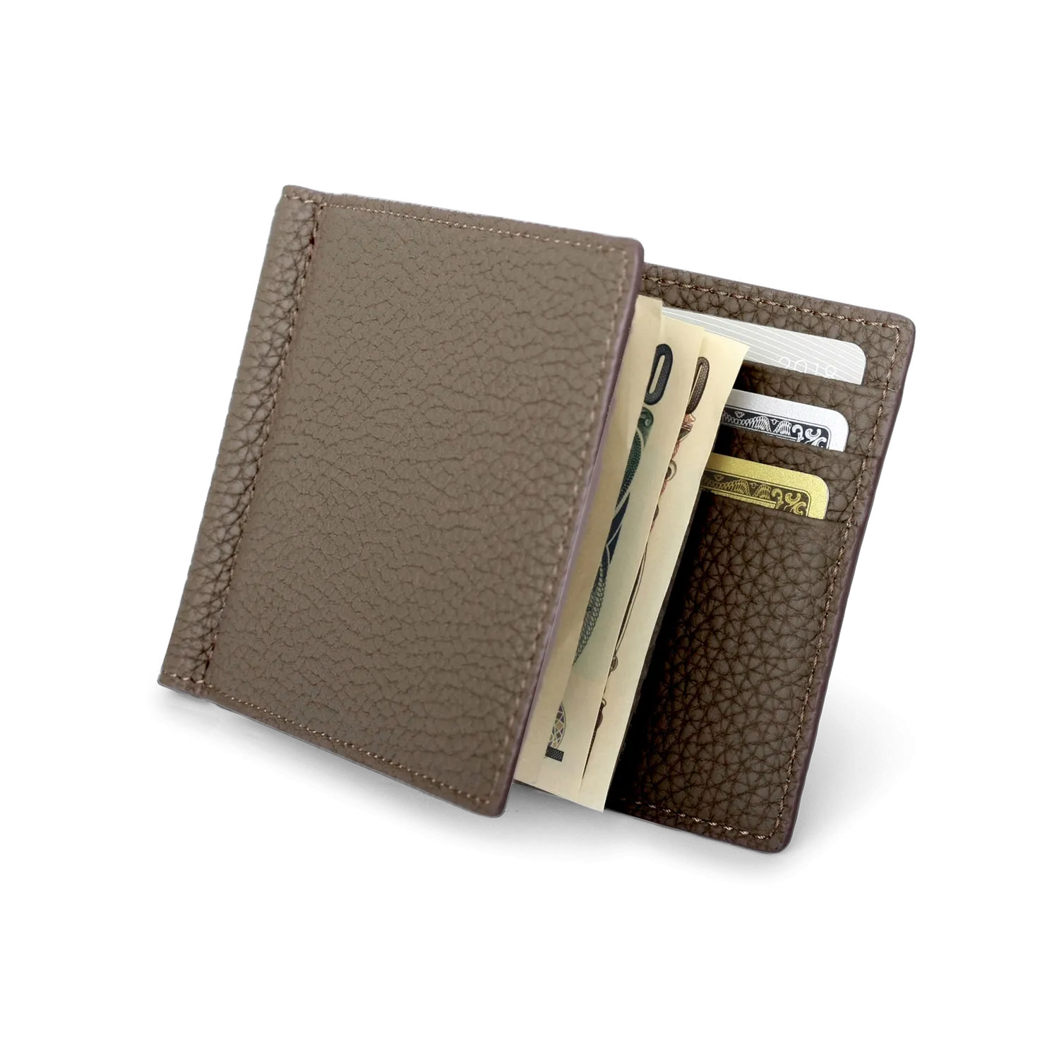 Men's Bi-Fold Wallet with Moneyclip