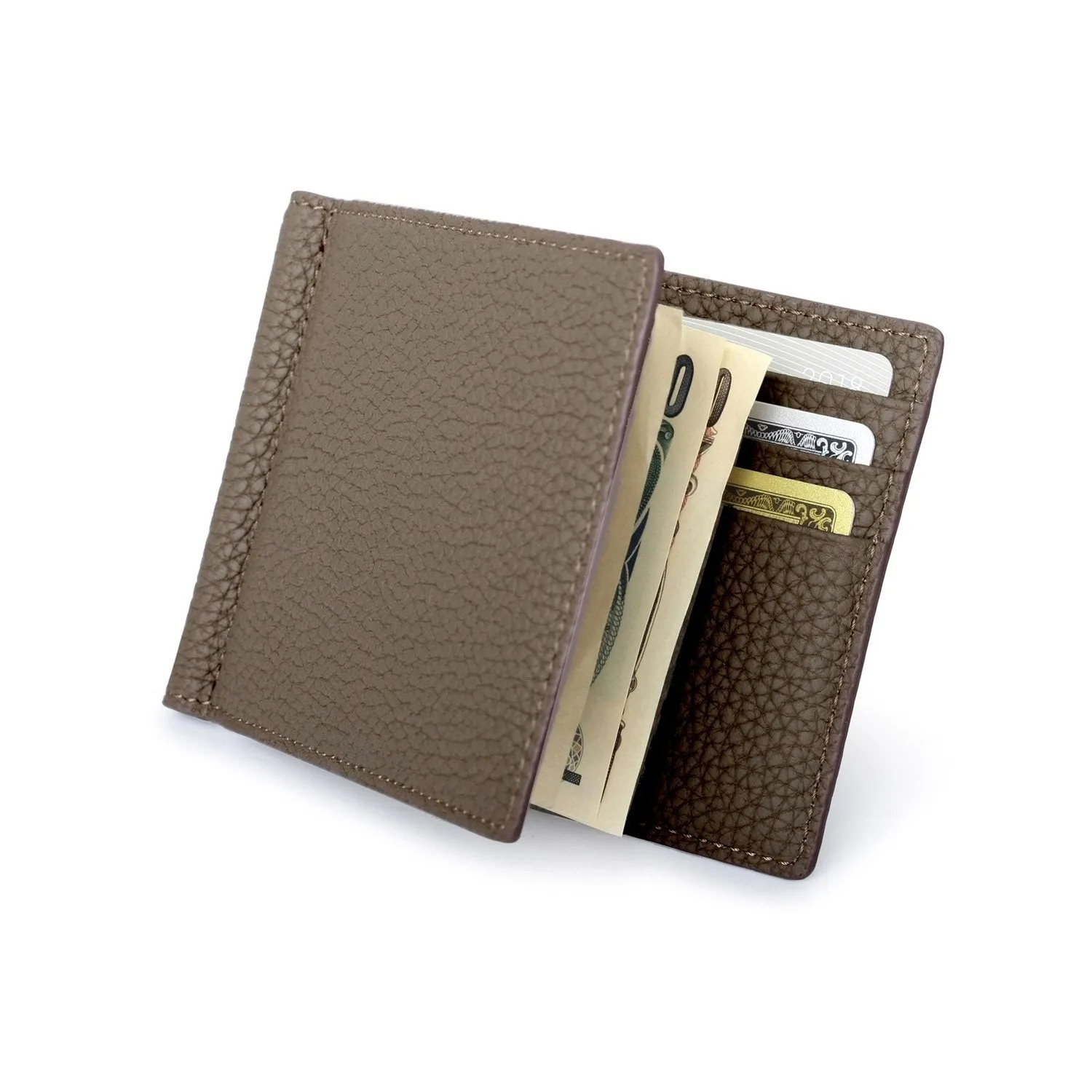 Men's Bi-Fold Wallet with Moneyclip