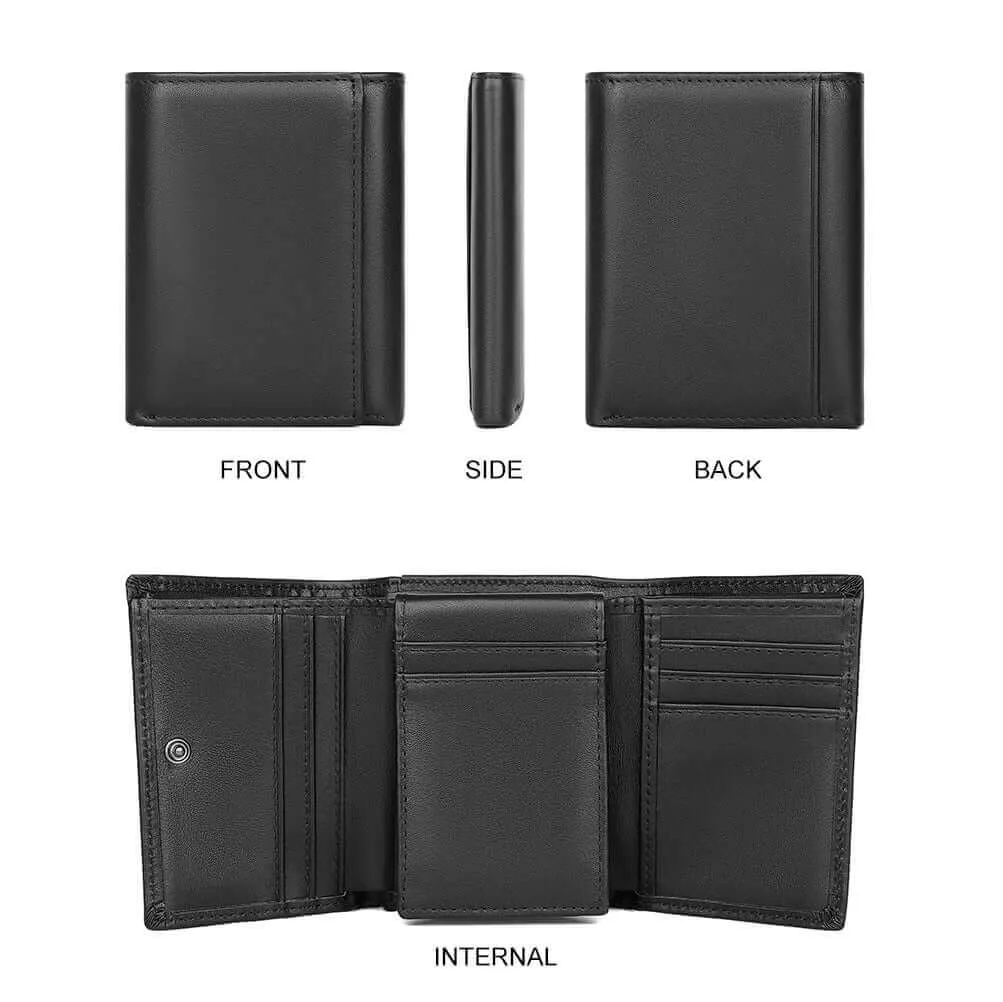 Men's Leather Wallets NZ – Genuine RFID Tri-Fold Wallet