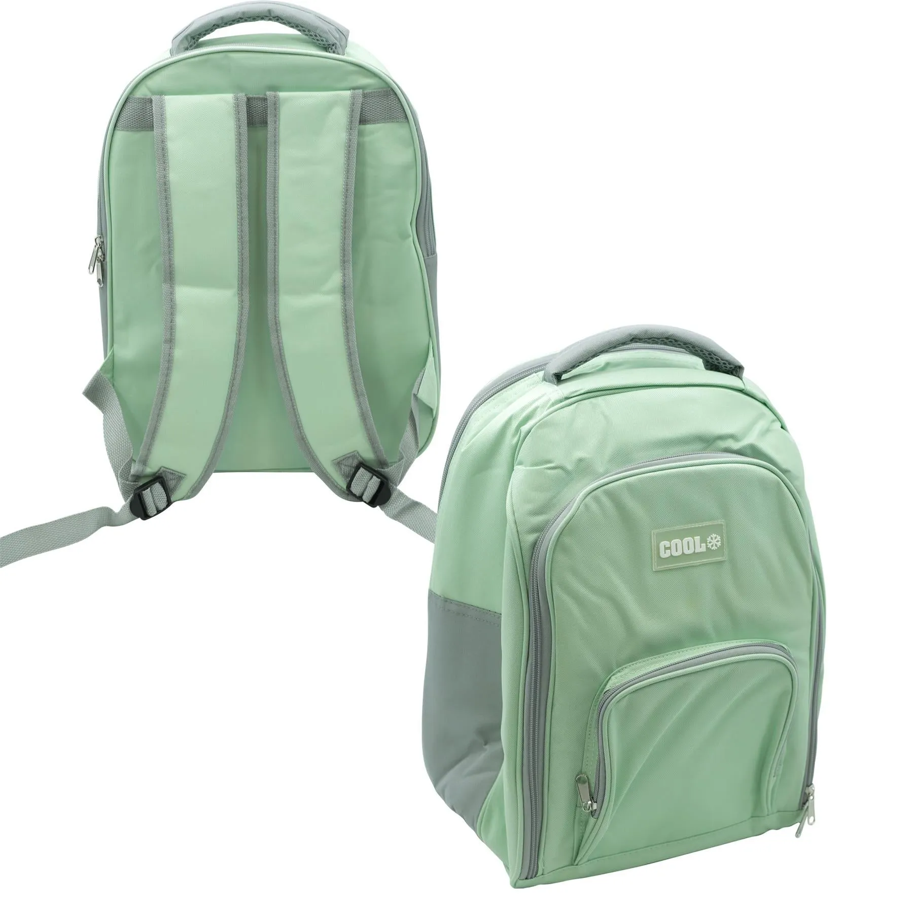 Mint Backpack With Adjustable Straps