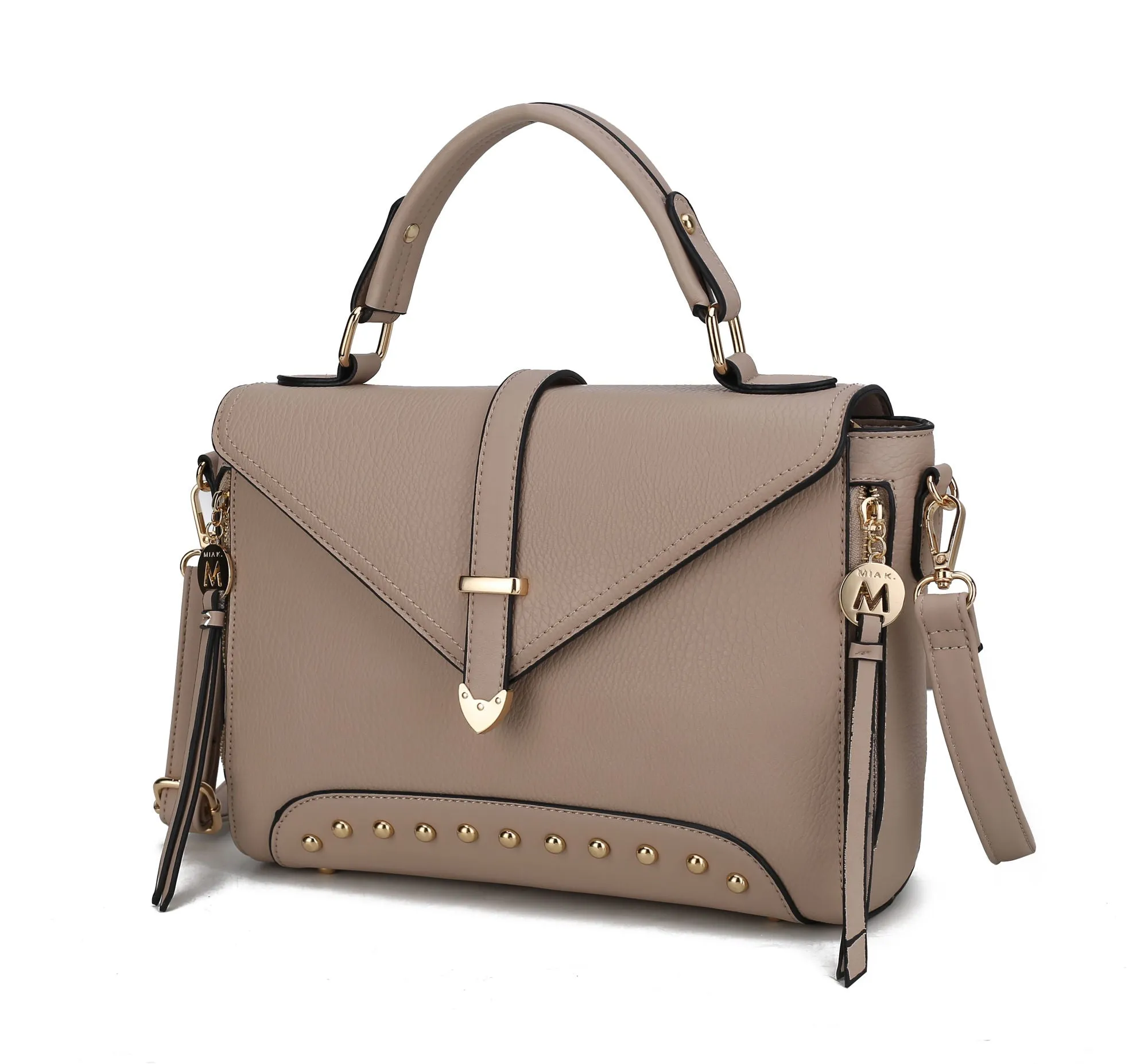 MKF Collection Angela Women's Vegan Leather Satchel Bag By Mia K