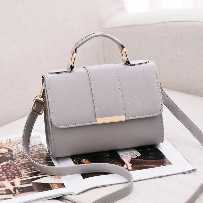 Modern Simple Crossbody Leather Handbags