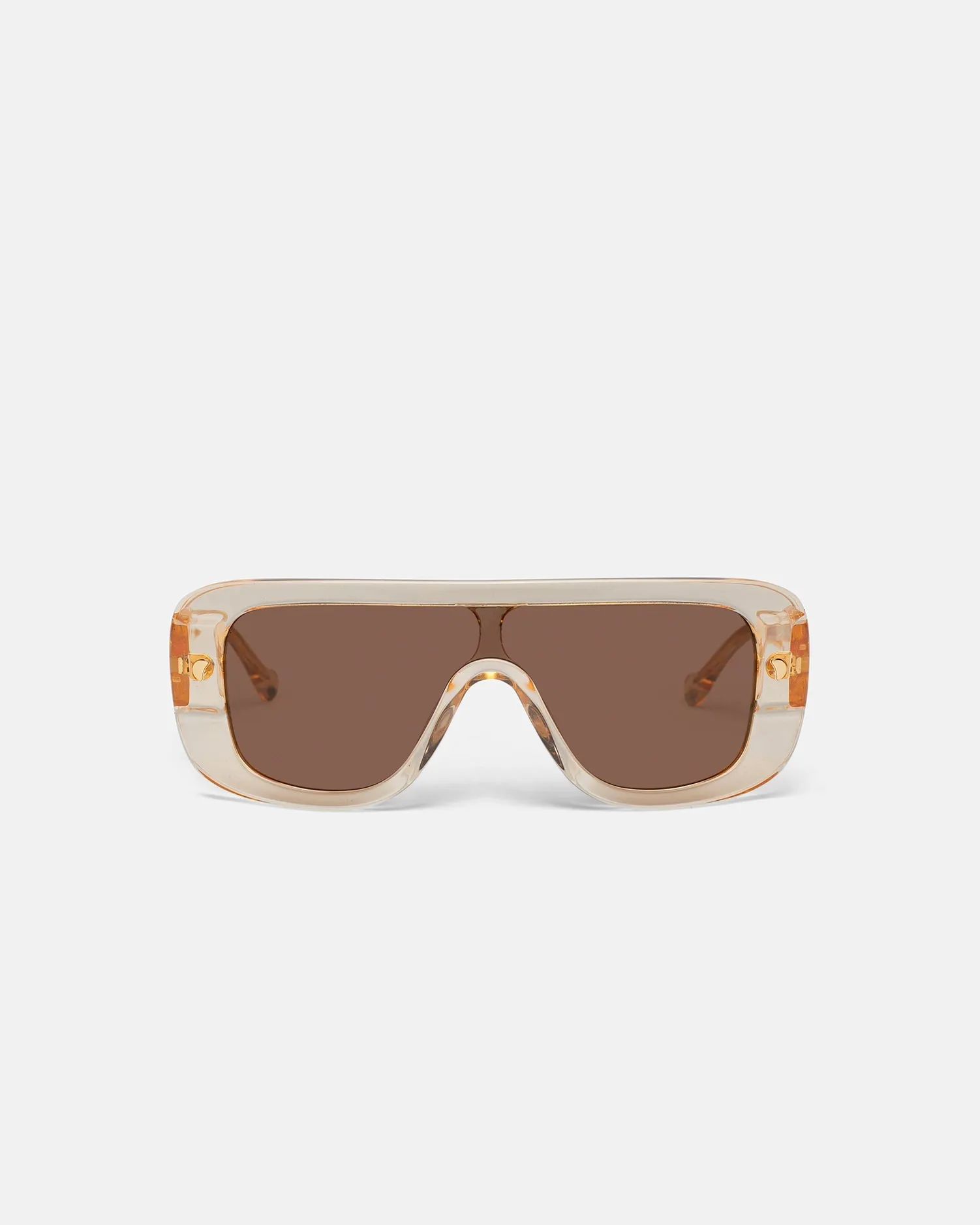 Monsino - Oversized Square-Frame Sunglasses - Champagne Eyewear