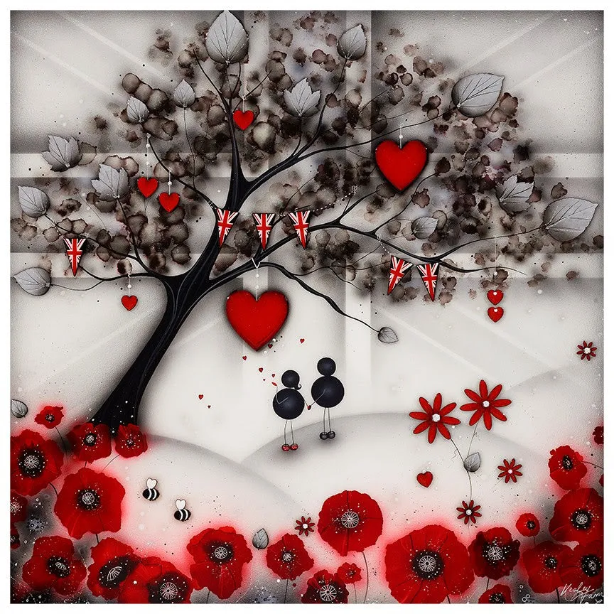 Our Remembrance Tree Charity Print by Kealey Farmer