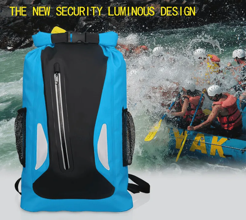 Portable Waterproof Backpack with Adjustable Shoulder Straps - SF1431