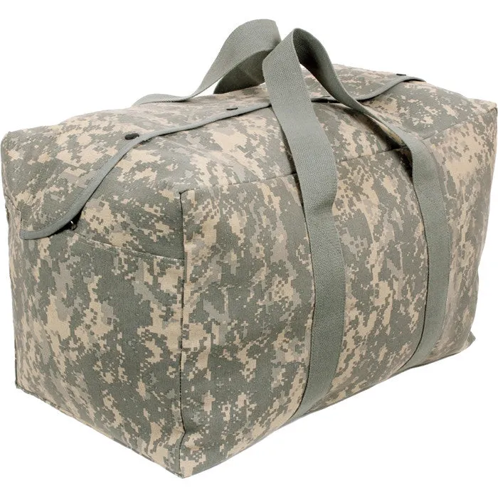 Rothco Canvas Parachute Cargo Bag Extra Large Duffle Bag 75L, ACU Digital Camouflage