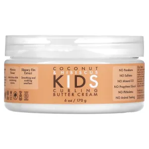 Shea Moisture Coconut & Hibiscus KIDS Curling Butter Cream 6 oz