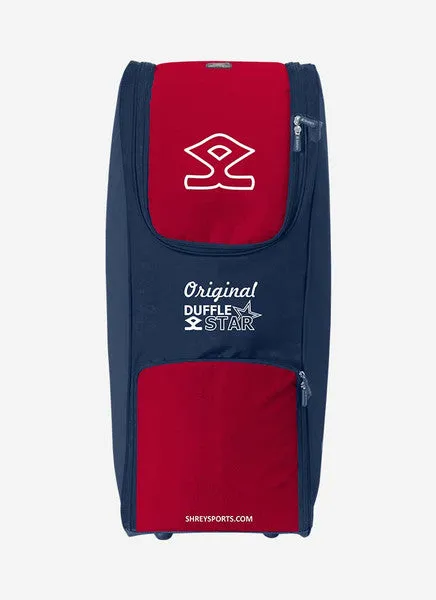 Shrey Star Duffle Bag  - Navy & Red