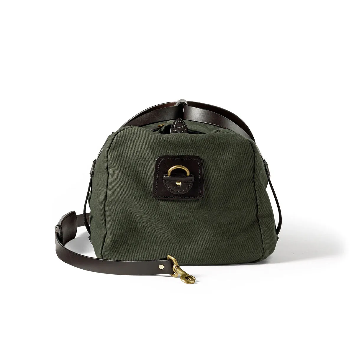 SMALL RUGGED TWILL DUFFLE BAG - OTTER GREEN