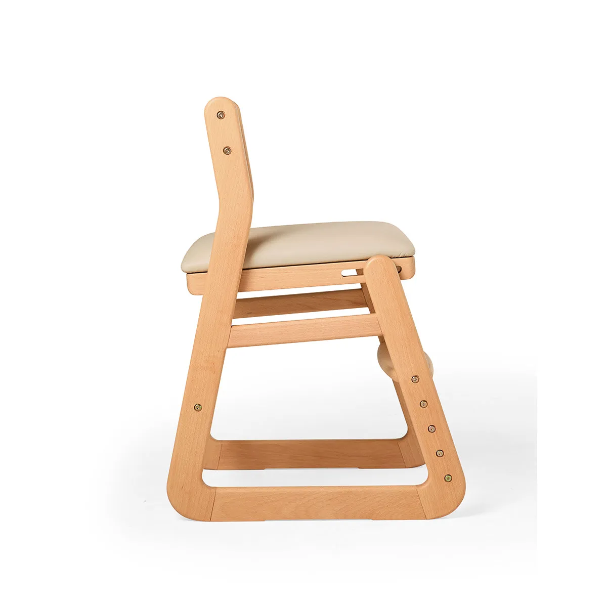 Solid Wood Adjustable Kids Chair