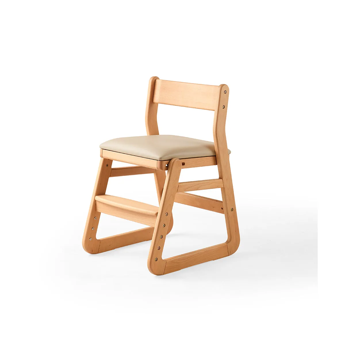 Solid Wood Adjustable Kids Chair