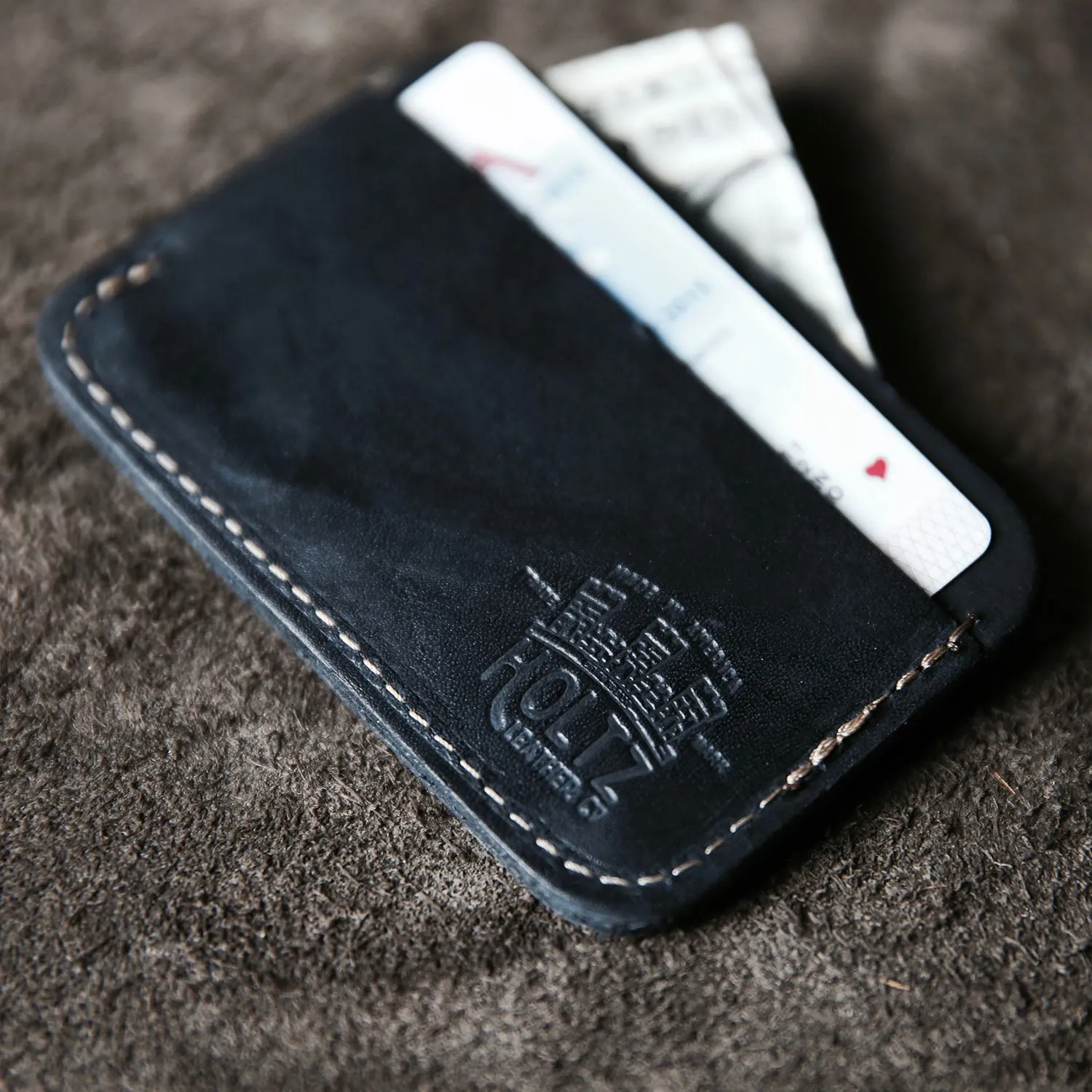 The Charleston Personalized Fine Leather Triple Sleeve Front Pocket Wallet