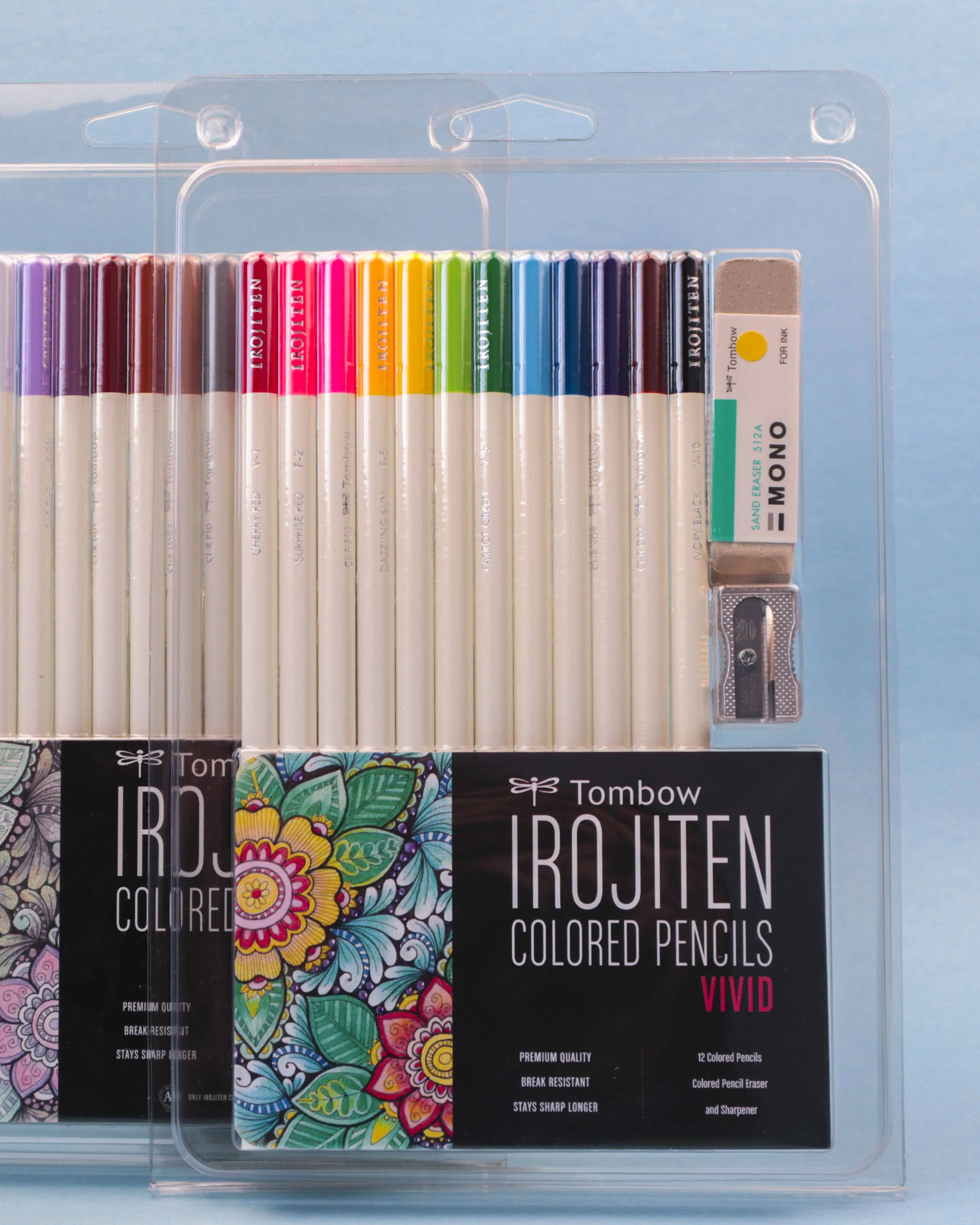 Tombow : Irojiten Colored Pencil Set : Vivid