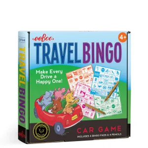 Travel Bingo Car Game