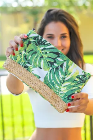 Tropical Leaf Clutch