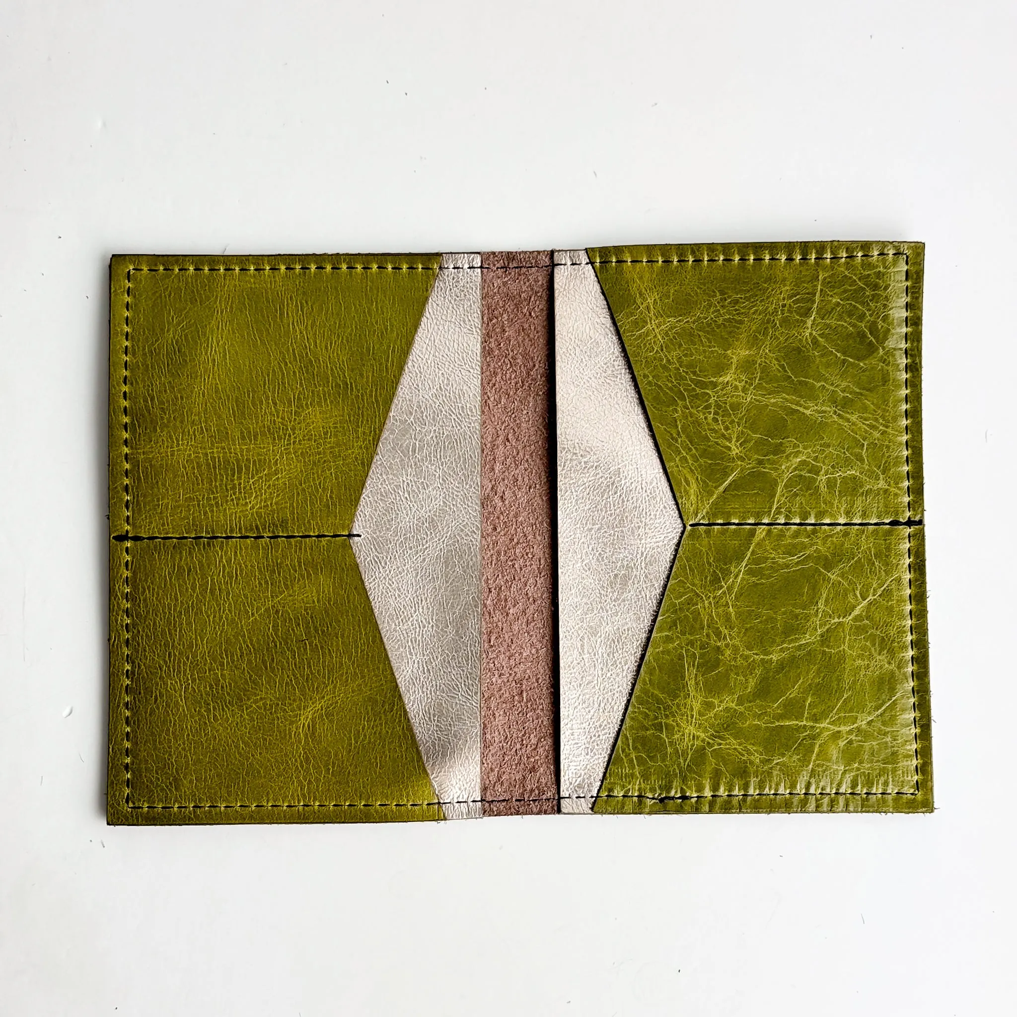 Urban Edge Collection | Capsule Wallet | Distressed Pink Jade