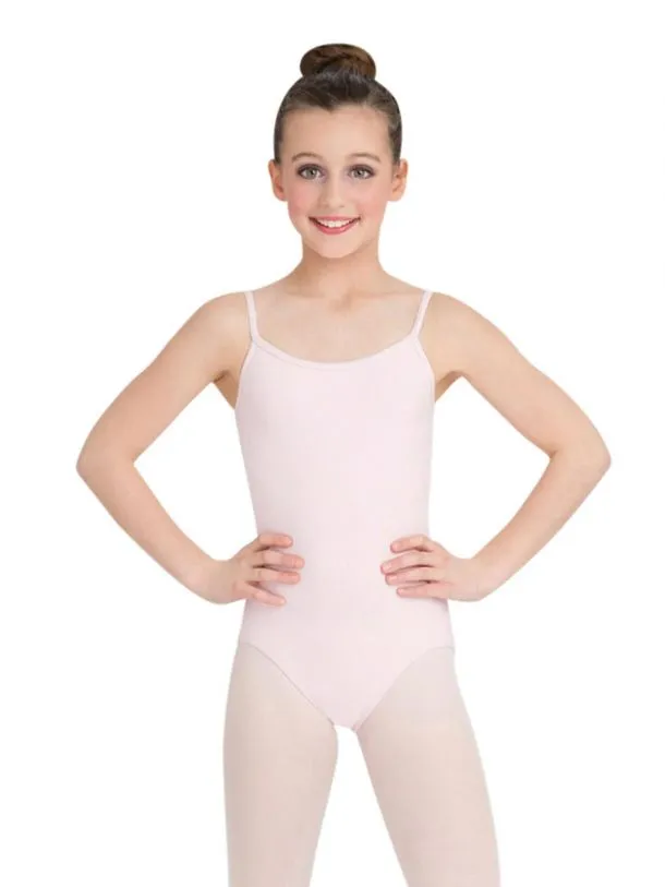 V-Back Girls Camisole Leotard with Adjustable Straps (CC100C)