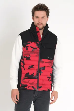 Weyeze Men's Red Inflatable Vest